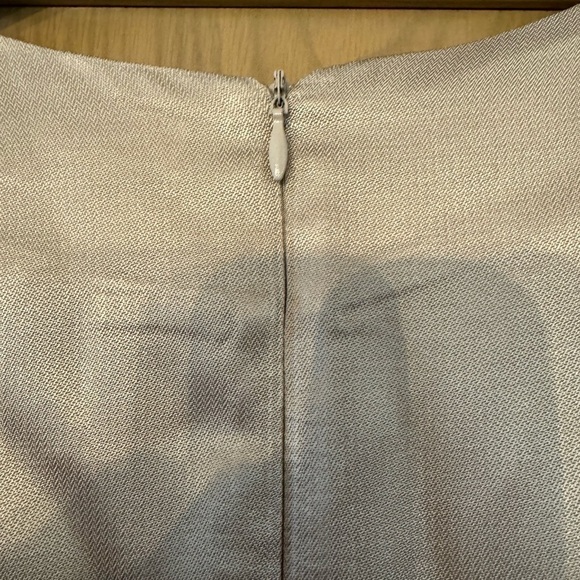 Vilagallo Gold Sheen Acetate Lined Embroidered Hem Dress / EUR 42 / large - Picture 7 of 12